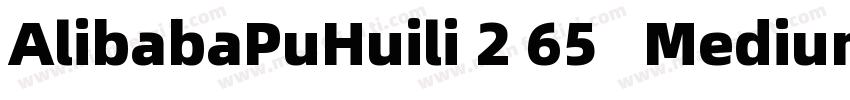 AlibabaPuHuili 2 65   Medium字体转换